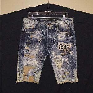 Men’s jean shorts